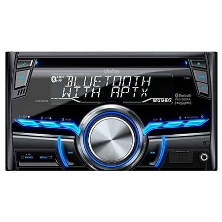 UPC 729218020913 product image for Clarion CX305 2-Din Bluetooth/CD/USB/MP3/WMA Receiver 13-Segment, 10-Digits X 2- | upcitemdb.com