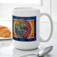 thumbnail image 6 of CafePress - Mexican Sun And Moon Ceramic Mug - 15 oz Ceramic Large White Novelty Mug, 6 of 6