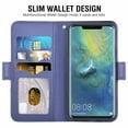 thumbnail image 2 of Mobile Phone Cover for Huawei Mate 20 Pro Mobile Phone Cover, Huawei Mate20 Pro Cover Leather Mobile Phone Case for Huawei Mate 20 Pro Flip Case, Blue, 2 of 7