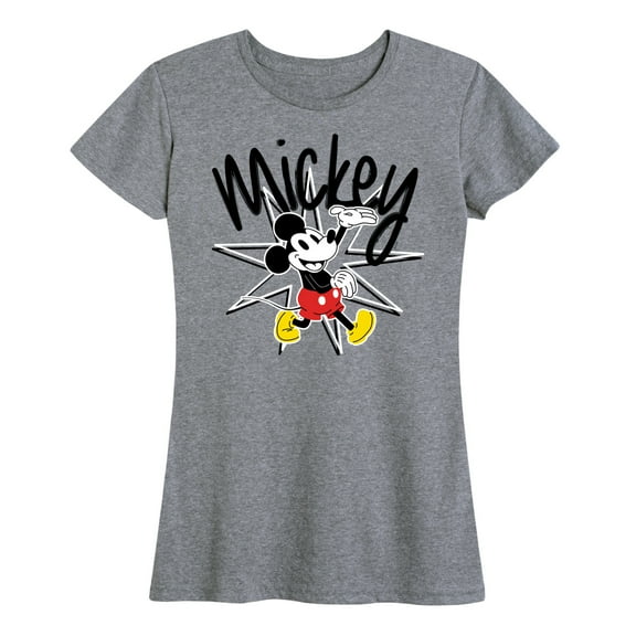 Mickey & Friends - Mickey Star Burst - Women's Short Sleeve Graphic T-Shirt