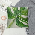thumbnail image 2 of Shiartex  Summer Pillow Cover Palm Tree Decor Hello Sunshine Tropical Green Leaf Farmhouse Seasonal Pillow Case Decorations for Home Sofa Couch 22x22in, 2 of 5