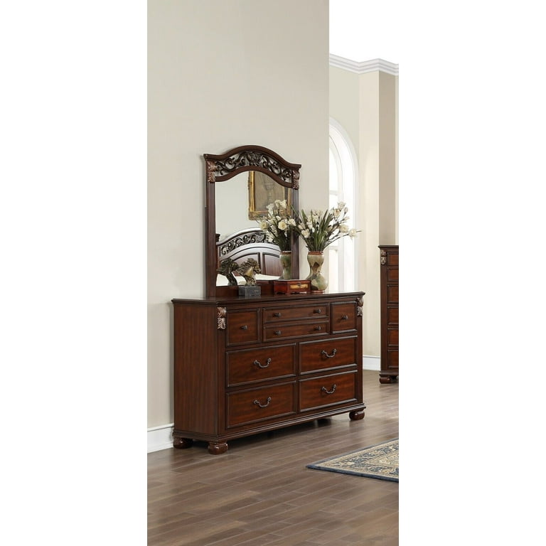 HB#2 Antique Dresser with Mirror (HB) HB#2 Antique Dresser with Mirror (HB)