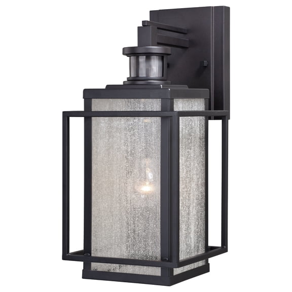 Vaxcel Hyde Bronze Motion Sensor Dusk to Dawn Outdoor Mission Wall Light