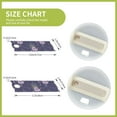 thumbnail image 3 of Kdxio Lavender Flowers Name Plate Compatible Stanley Cups Name Tag Acrylic Nameplate Tumbler Lid Topper for Cup Accessories, 3 of 9