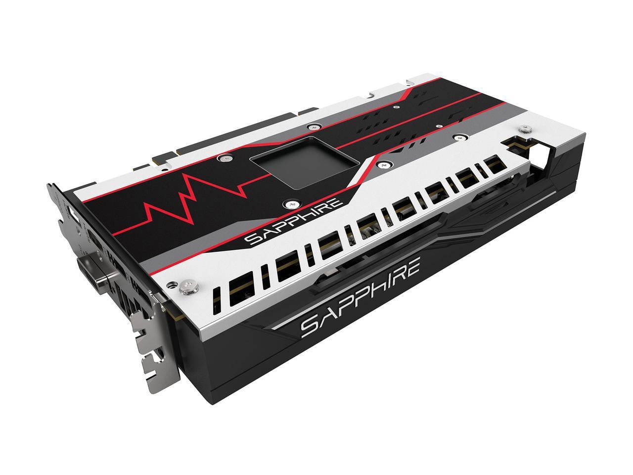 Sapphire PULSE Radeon RX 580 8GB GDDR5 PCI-E Dual HDMI / DVI-D / Dual DP OC w/ Backplate (UEFI), 100411P8GOCL GPU Graphic Video Card