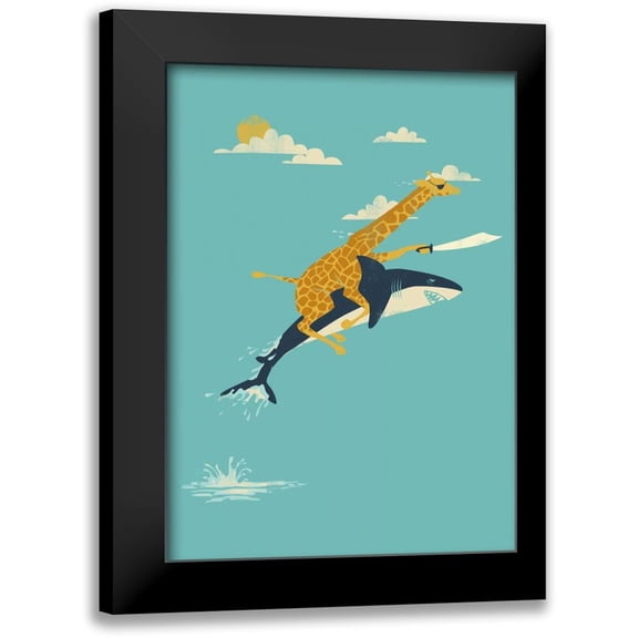 Fleck, Jay 11x14 Black Modern Framed Museum Art Print Titled - Onward