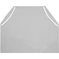 thumbnail image 3 of Toddler Fitted Sheet for Daycare/Preschool Cot Beds - 100% Cotton Elastic Sheets for Toddler Beds, 600 TC, Children’s Naptime Cot Sheet for Mats - Light Grey Solid ( 22"W x 52"L ) - ( Pack of 6 )., 3 of 6