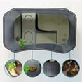 thumbnail image 3 of New Arrivals Open Turtle Tank with Terrace Water Box Brazilian Tortoise Basin, 3 of 7
