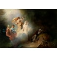 thumbnail image 3 of Rudolf Hausleithner 24x18 Black Modern Framed Museum Art Print Titled - Beethoven's Vision (1882), 3 of 5