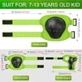 thumbnail image 5 of Kids Protective Gear Set Knee Pads for Kids 3-14 Years Toddler Knee and Elbow Pads with Wrist Guards 3 in 1 for Skating Cycling Bike Rollerblading Scooter, 5 of 5