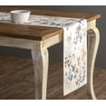 thumbnail image 2 of Maison d' Hermine Equinoxe 100% Cotton Table Runner for Party | Dinner | Holidays | Kitchen | Thanksgiving/Christmas | Home [Beige, Double Layer (14.5 Inch by 108 Inch)], 2 of 5