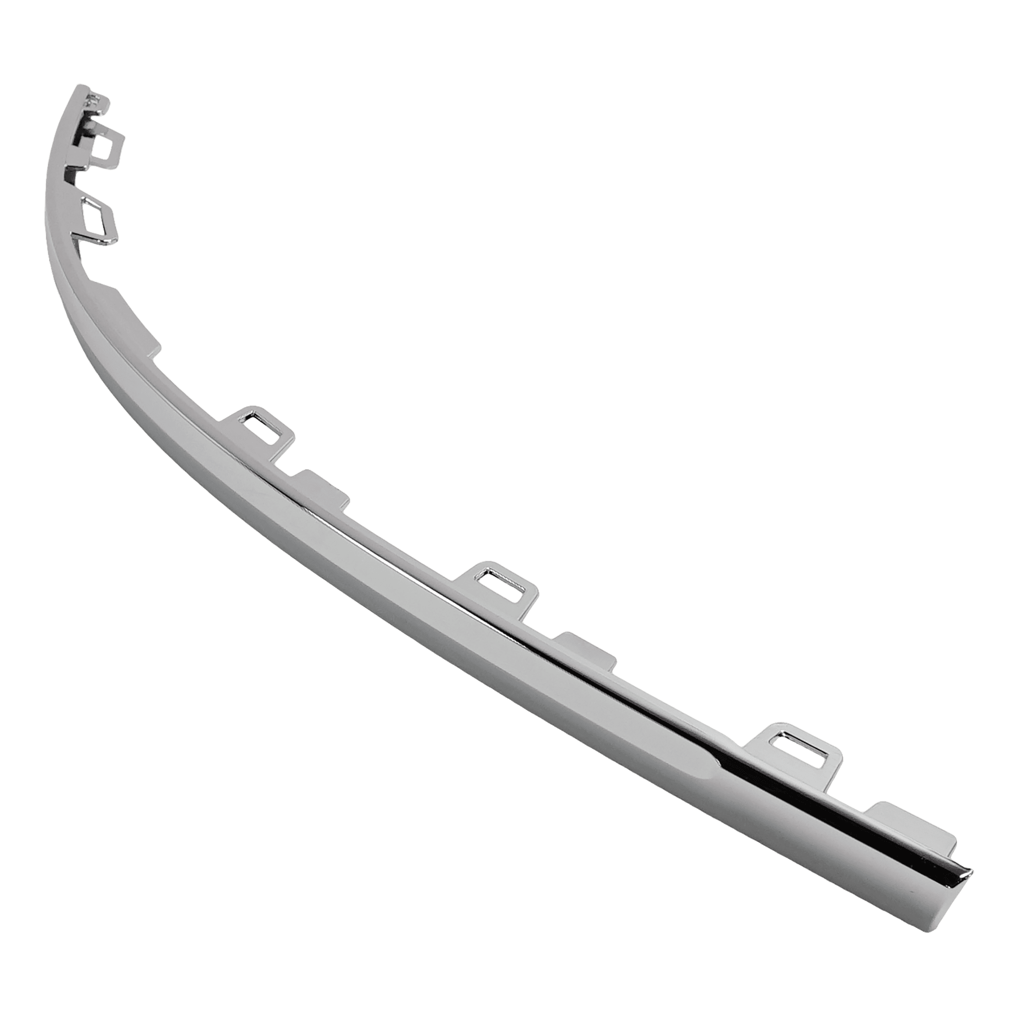 Bumper Trim Compatible With 2018-2020 Volkswagen Tiguan Rear, Right Passenger Chrome