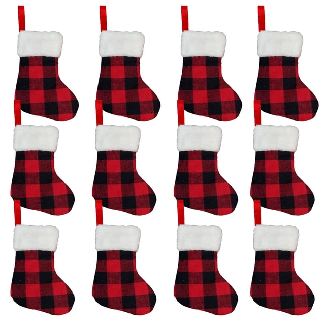 Hot6sl Liquidación de Ahorros de Verano Calcetines de Navidad Calcetines de Navidad Vintage Bolsa de Regalo Decoración Navideña Bolsa de Regalo de Navidad