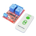 thumbnail image 2 of IR Remote Control Module Self-lock Interlocked 12V 2 Channel, 2 of 6