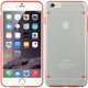thumbnail image 2 of FOR IPHONE 6 / 6S PLUS FUSION CANDY CASE 4 DOTS RED TRIM W/ CLEAR PC LUXMO No, 2 of 6
