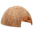 thumbnail image 1 of Escondite de concha de coco, escondite para acuario de reptiles, escondite decorativo para reptiles, refugio para reptiles, 1 of 5