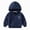 H154-Navy, variant on Kids Zip Up Hoodie School Uniform Boys Girls Zipper Sweatshirt Oversized Y2K Fall Hooded Jackets With Pockets Preppy Clothes,Grey,4-5 Y