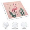 thumbnail image 3 of WERPE Flamingo Cloth Napkin Reusable Gift - Premium Polyester Material 6 PCS, 3 of 7