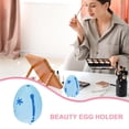thumbnail image 2 of Unique Bargains Beauty Egg Holder Makeup Sponge Case Cosmetic Egg Holder Makeup Sponge Storage Sponge Egg Case Blue, 2 of 7