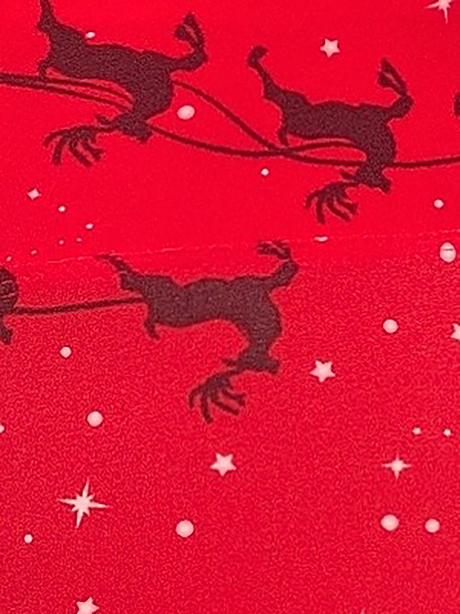 Derek Heart Juniors' Christmas Holiday Brushed Yummy High-Rise Leggings, 2-Pack