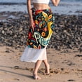 thumbnail image 6 of Peace Sign Stunning Chiffon Beach Dresses for Women | Summer Dresses for the Beach, 6 of 6
