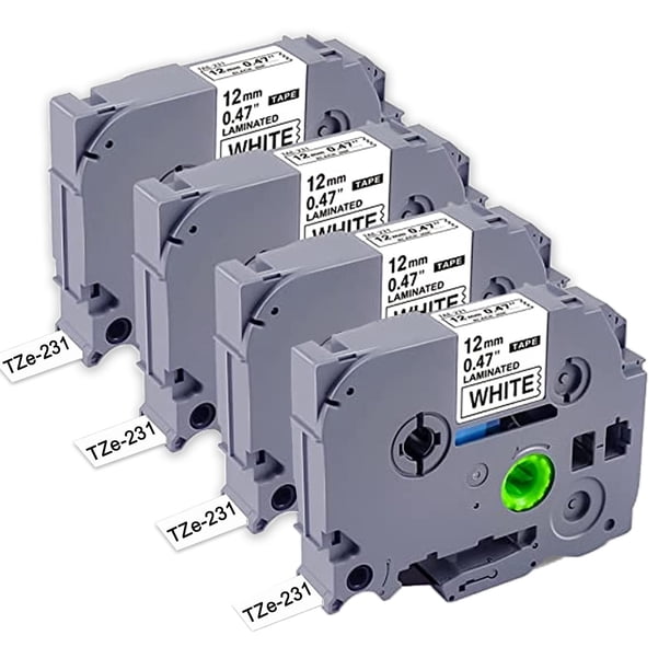 Brother P-Touch TX7511 Label Tape - 1 Inch Wide, Black On Green, 50 Foot Roll For High-Volume Printing 4 thumbnail image