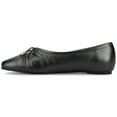 thumbnail image 2 of Journee Womens Callee Ballet Bow Slip On Dress Flats, 2 of 9