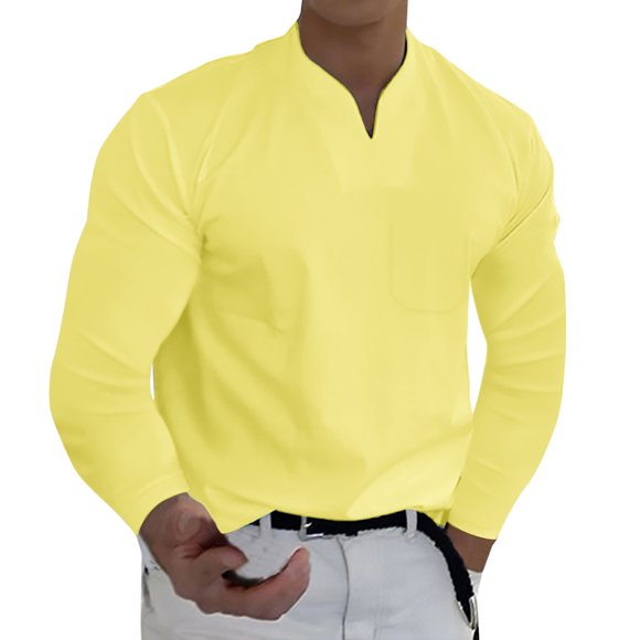 Ketyyh-chn99 Mens T Shirts Sleeveless Shirt Men 2024 Summer Mens T Shirt Short Sleeve Crew Neck Soft Tees Classic Tshirts Yellow,S