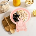 thumbnail image 6 of PAMINGONO Lovely Easter Ceramic Tableware Fun Bunny Model Bowl Dining Table Decor Cute Rabbit Rice Bowl for Oatmeal Soup, 6 of 8