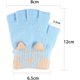 thumbnail image 5 of Guantes de punto de invierno para niños con medio dedo y sin dedos, 5 of 5