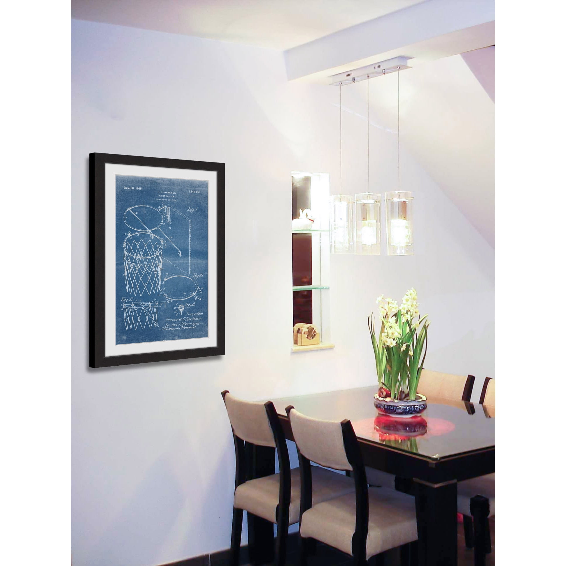 Marmont Hill Sports Abstract Drawings Framed Art Prints, by Steve King