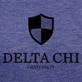 thumbnail image 3 of CafePress - Delta Chi Vertical Black Logo T Shirt - Womens Tri-blend T-Shirt, 3 of 4