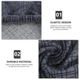 thumbnail image 2 of 2 Pcs Housses de Siège de Tabouret Rondes Lavables Housse de Coussin de Tabouret Housse de Chaise de Bar, 2 of 9