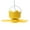 Yellow, variant on Small Ceiling Fan 3-Speed Fan with Hook Optional Timing Canopy Fan USB Fan for Teacher Student
