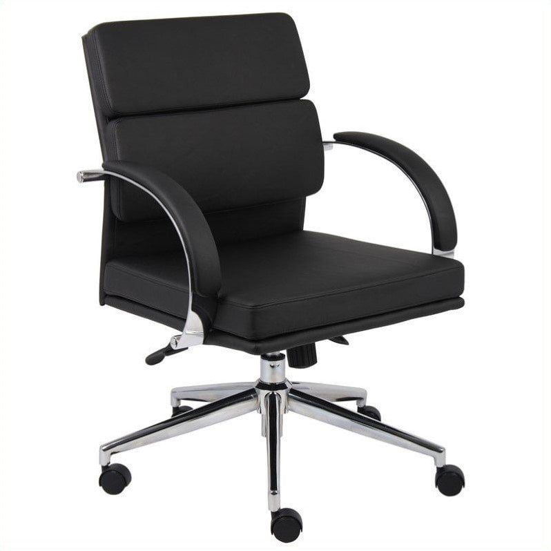Boss Office Products Caressoftplus Executive Office Chair in Black 