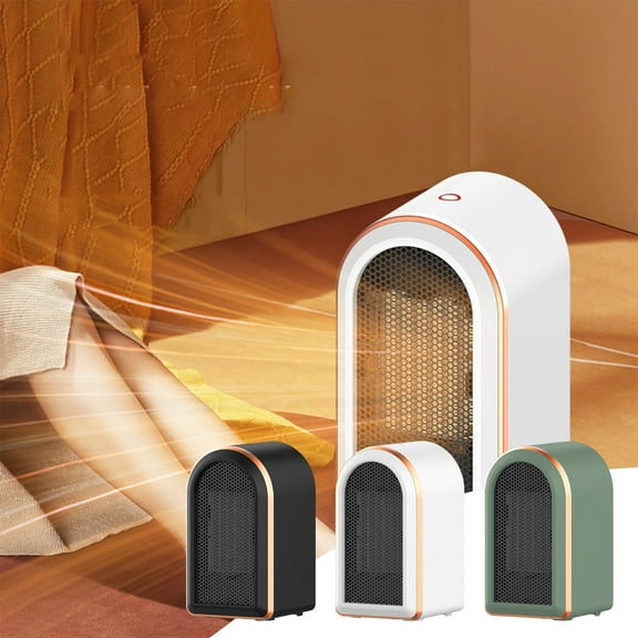 Space Heater under $5! Cagogo Ceramic Space Heater 1200W, Portable Indoor Heater with Thermostat, Fast Heating Room Heater, Safe Ceramic Heater for Bedroom Office, Energy Efficient Heater with