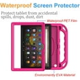 thumbnail image 3 of BMOUO Kids Case for Fire HD 10 & Fire HD 10 Plus Tablet (13/11th Generation , 2023/2021 Release), with Screen Protector, Shockproof Handle Stand Kids Case for Fire HD 10 Tablet & Fire HD 10 Plus, Rose, 3 of 9
