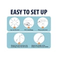 thumbnail image 4 of Refugio solar Bestset para carpa de playa, 3 x 3 m, UPF50+, a prueba de viento, 4 of 8
