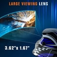 thumbnail image 2 of Casco de soldadura TRQWH TRQ-HD01 con oscurecimiento automático True Color, 2 of 8
