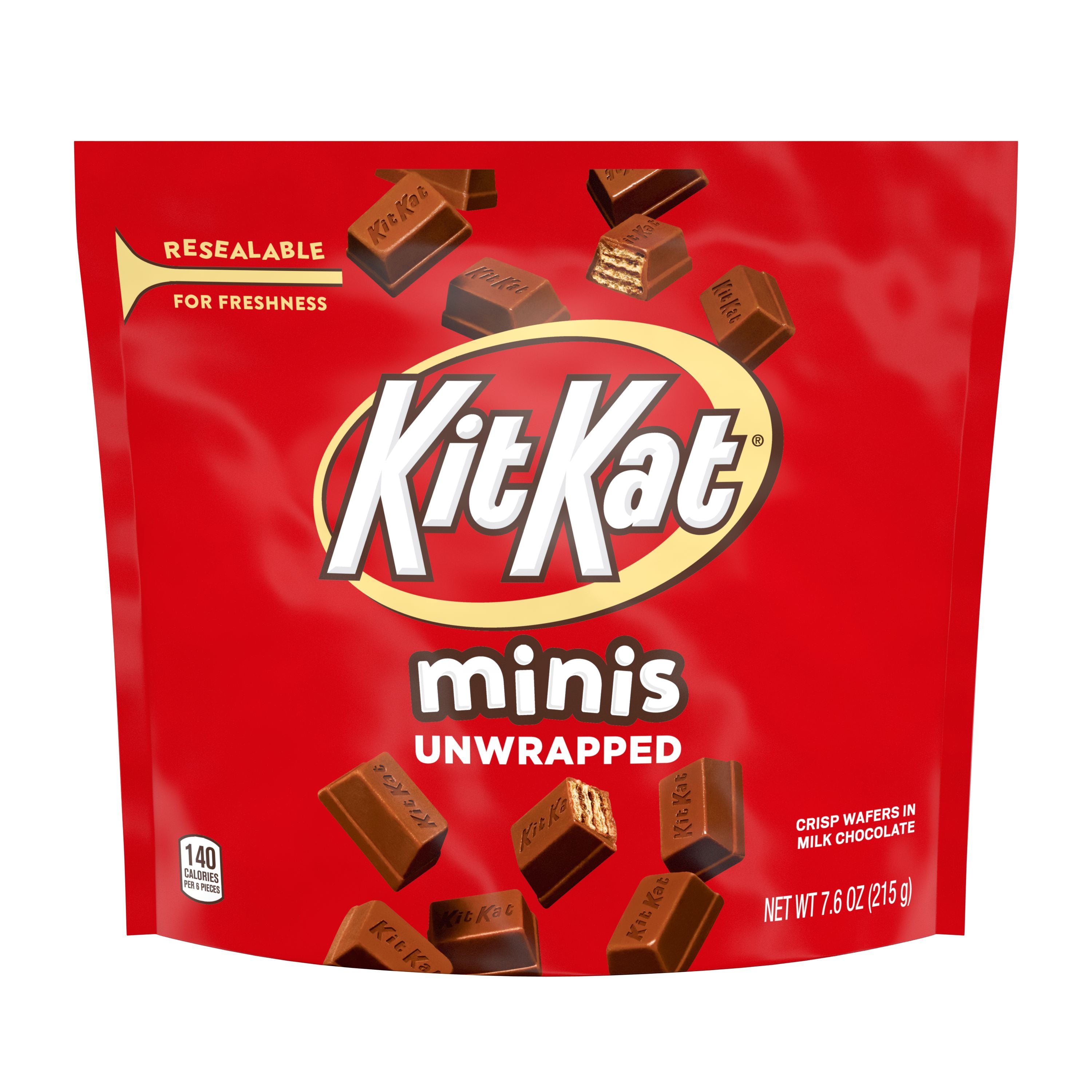 KIT KAT Minis Milk Chocolate Wafer Candy Chocolate Candy 7 6 Oz kit-kat-minis-milk-chocolate-wafer-candy-chocolate-candy-7-6-oz