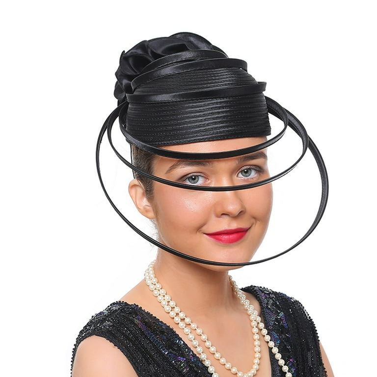 Black hats and fascinators sales
