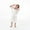 White, variant on LYMAYTER Kids Infant Bathrobe Pajamas Girls Boys Solid Color Cardigan Sleepwear Toddler Silk Loungewear Dress for 12 Months - 8 Years