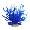 thumbnail image 3 of Tuvgenk Artificial Coral Aquarium Decor Beach Home Ornament Blue White Plastic, 3 of 4