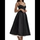 thumbnail image 3 of Vestidos de Invitada de Boda para Mujer, con Tirantes Finos, Corsé, para Fiesta de , con Encaje Floral, Vestidos Largos de Fiesta Negro L, 3 of 10