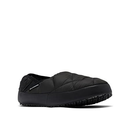 Columbia Men's Omni Heat Lazy Bend Moc, Black/White, 11
