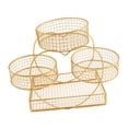 thumbnail image 2 of Cesta de frutas de varias capas, soporte de malla de hierro para frutas, soporte para frutero, soporte para productos agrícolas Oro, 2 of 9