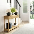 thumbnail image 6 of 47" Farmhouse Console Table with 2 Drawers, Wood Sofa Table, Entryway Table with Storage Shelf for Living room, Hallway and Bedroom, 6 of 7