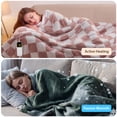 thumbnail image 6 of MEUDYT Electric Heated Blanket for Adult, 50.1"x60.1" Soft Flannel Heating Blanket with 10 Heating Levels & 8 Hours Auto Off，Light Pink, 6 of 8