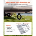 thumbnail image 2 of KFFKFF JT's Strong Arm Jack Stabilizer Kit 191023, Fits for 5th Wheel RV and Travel Trailer Kit, Fifth-Wheel Jack Stabilizer for Telescopic System, 2 of 9
