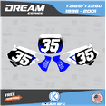 thumbnail image 2 of Kalair GFX Graphics Kit for Yamaha YZ250 (1996-2001) Dream Series, 2 of 5